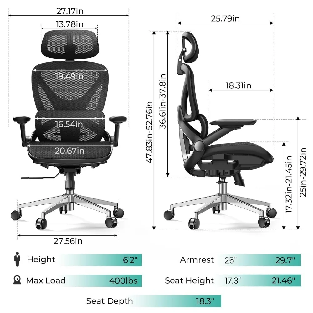 Thumbnail 2 - #5 Trending Mesh Desk Chairs Right Now