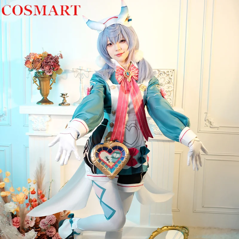 COSMART Genshin Impact Sigewinne Women Cosplay Costume Cos Game Anime Party Uniform Hallowen Play Role Clothes New Full