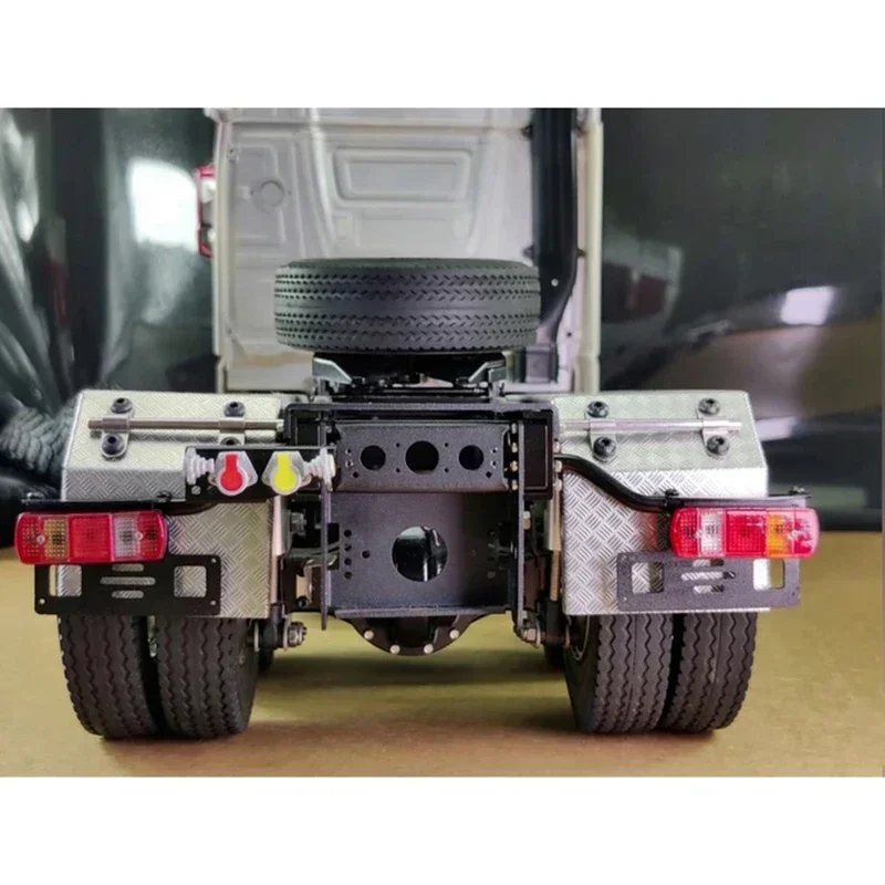 Brace Type Heavy Tail Beam Upgrade Tail Light Frame for 1/14 Tamiya RC Truck Car SCANIA ACTROS MAN