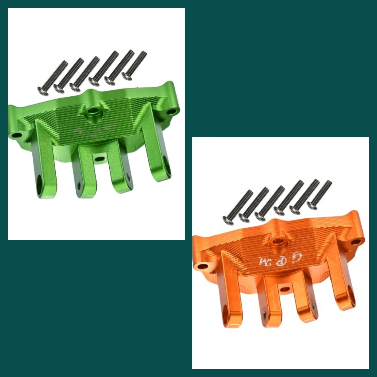 GPM Legering Achter Bovenste Versnellingsbak Mount Voor Bovenste Suspension Links LOSI 1/10 Baja Rey, Rock Rey LOS232001