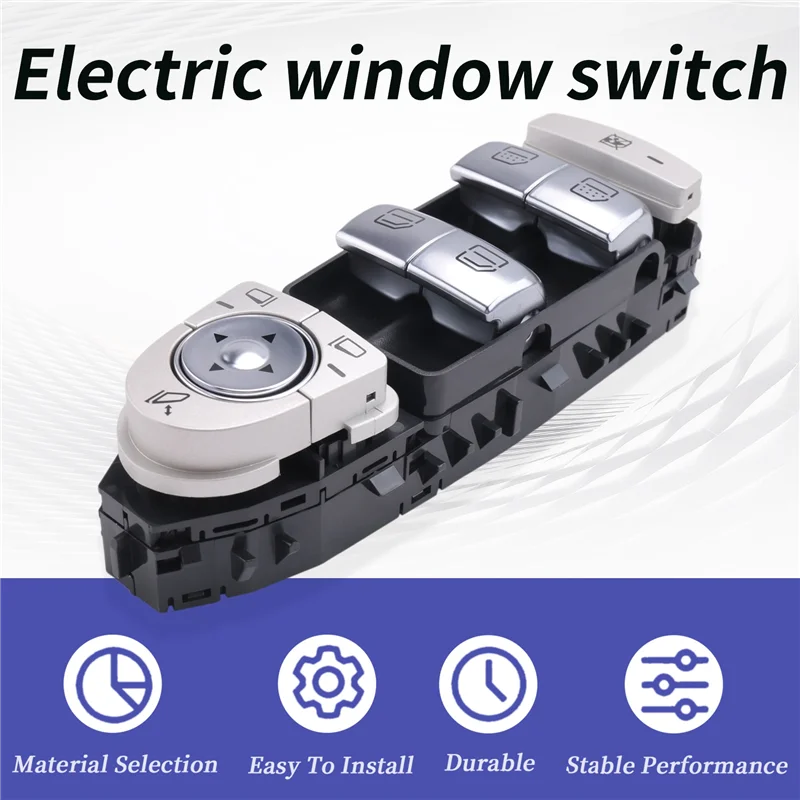 مفتاح نافذة الباب الأمامي العملي 2229056800/A 222 905 68 00 لـ C300 C63 C350E C-Class W205 W253 W222