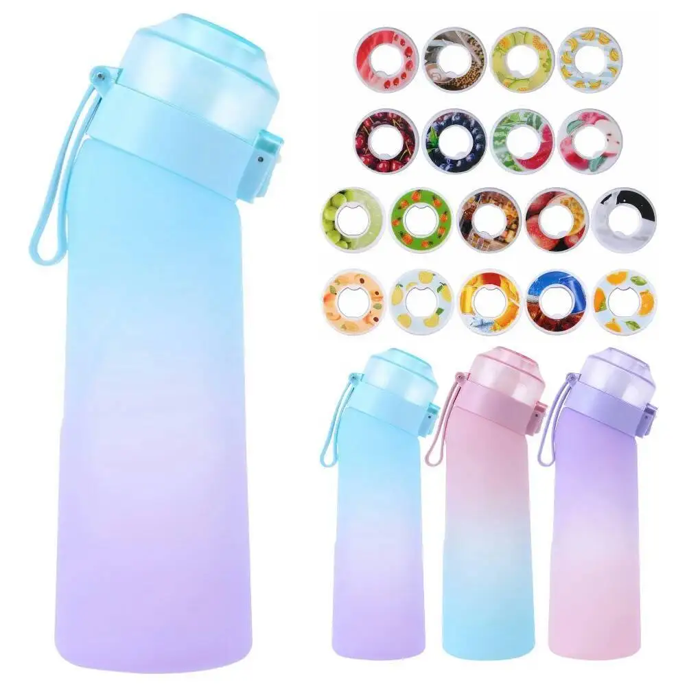 

New Collection Hot Selling 650Lml Fragrance Cup, Sugar Card Fruit Flavor Tritan Heat-Resistant Sports Water Bottle Odor Kettle