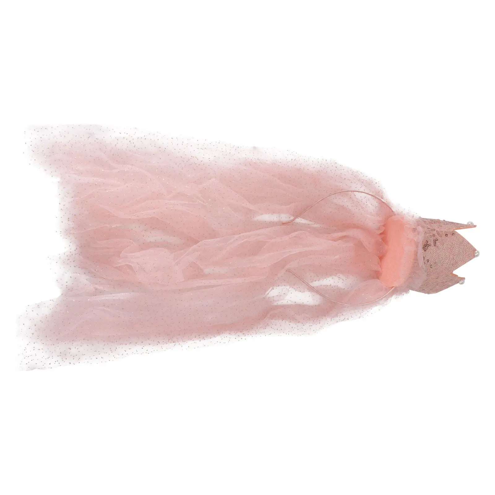 

1Pcs Children Crown Veil Handmade Headdress Party Birthday Photography Headband Decoration Bright Colors Comfortable