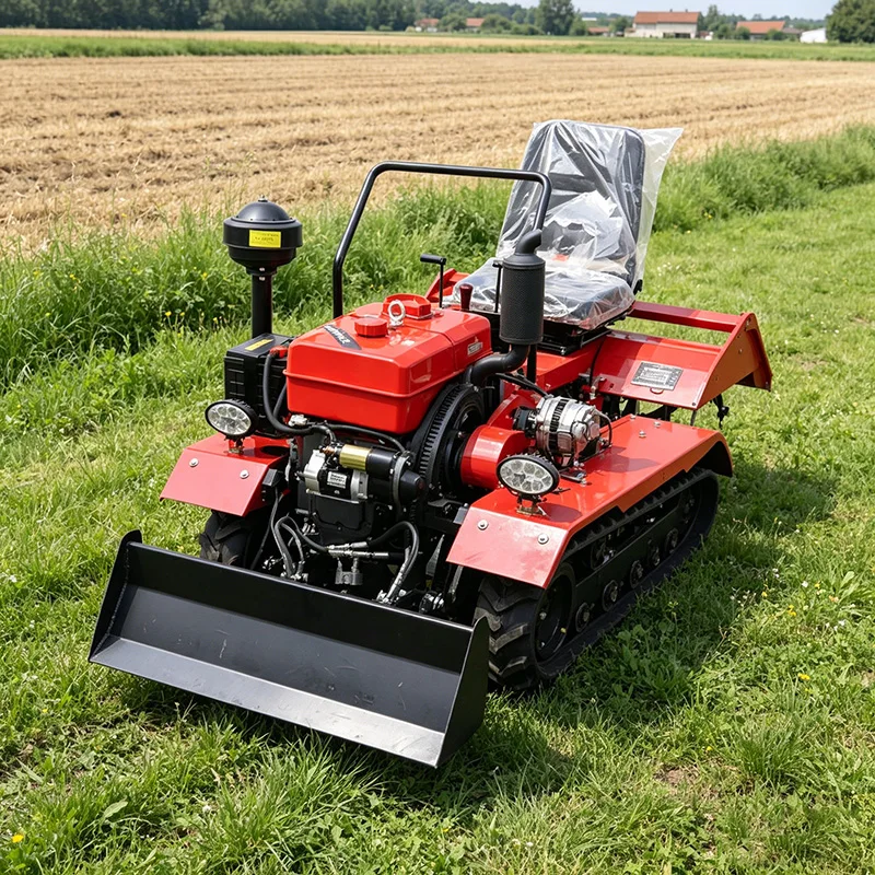

Customized Rotary Tiller Ideal Farm Tool Crawler Tractor, Rotary Tiller, Crawler Micro Tiller & Small Tiller
