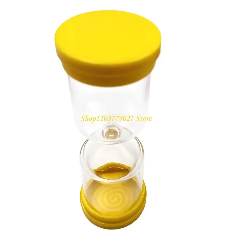 C4DF Plastic Refillable Hourglasses Timer For Study Office And Child Education Tool