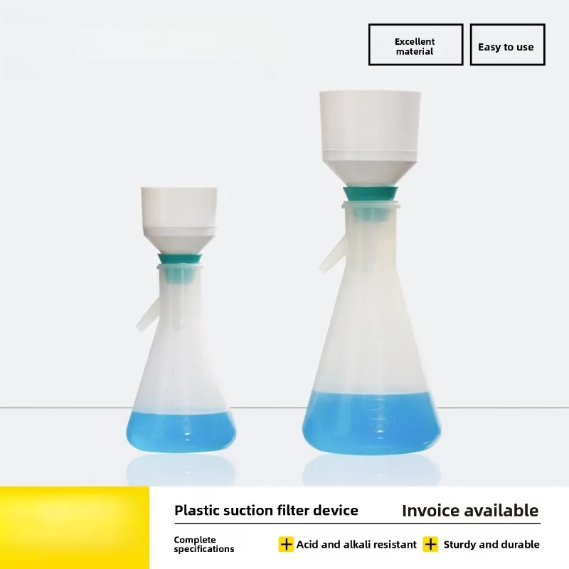 

PP Plastic Filter Funnel Set with Filter Paper Lab Filtration Kit for Scientific Experiments