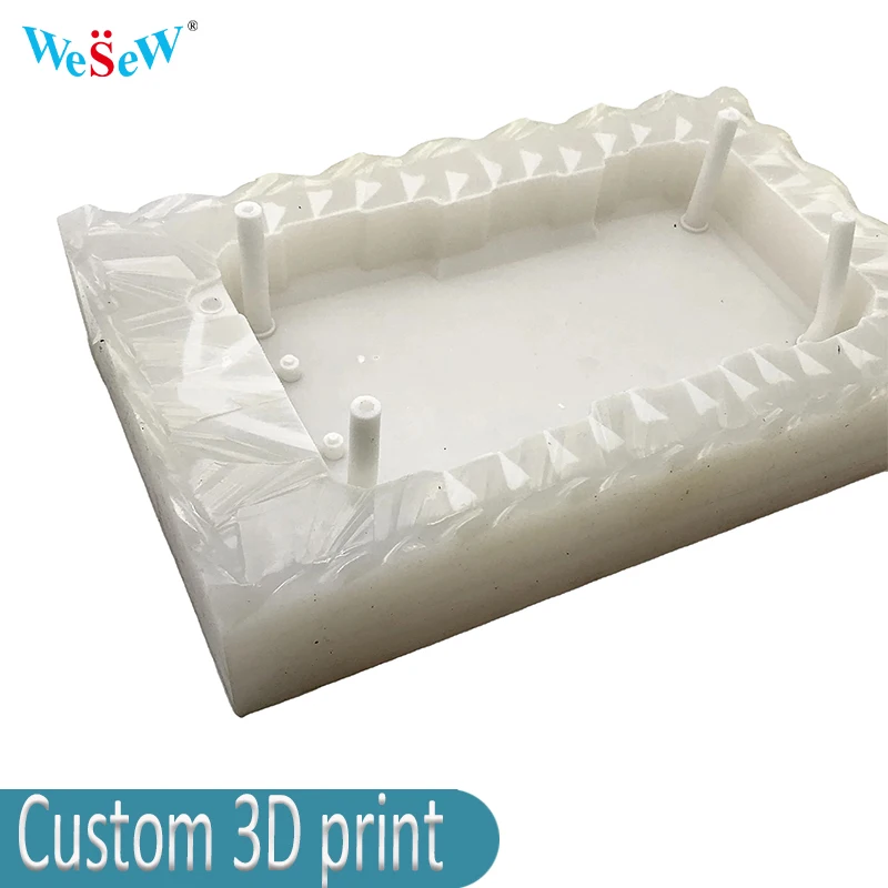 Servicio de impresión 3D SLS, SLA, SLM personalizado de fábrica para creación rápida de prototipos de componentes de resina PA12