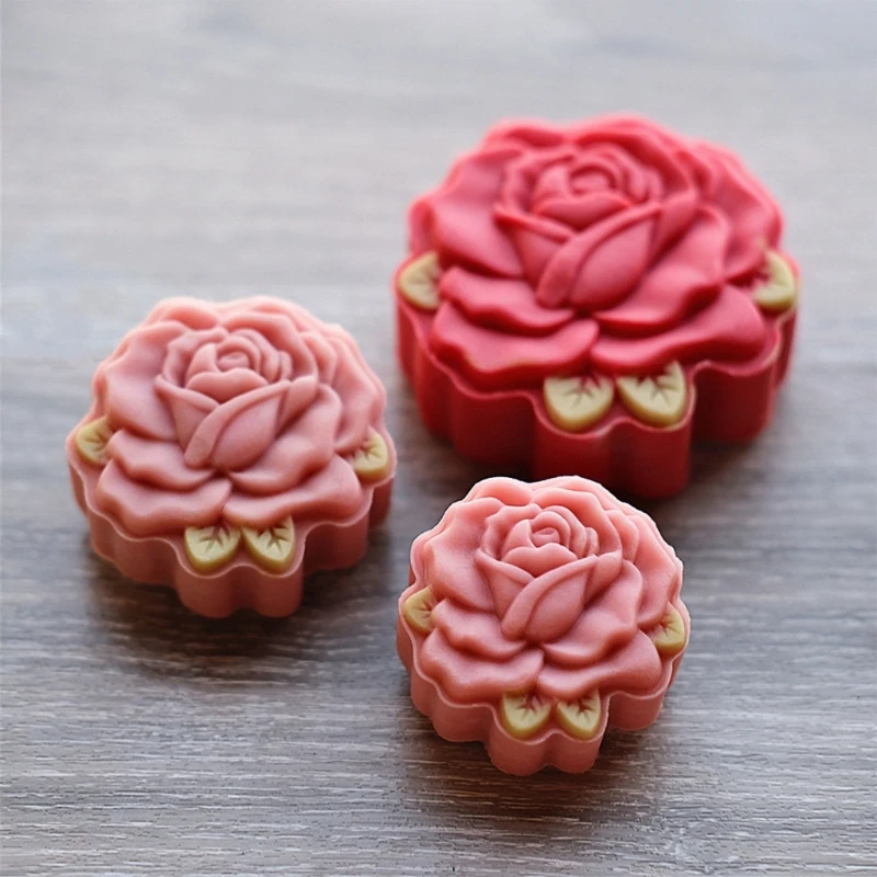 Küchenbedarf, chinesischer Stil, Blumenform, Mondkuchenformen, Mehrzweck-wiederverwendbares