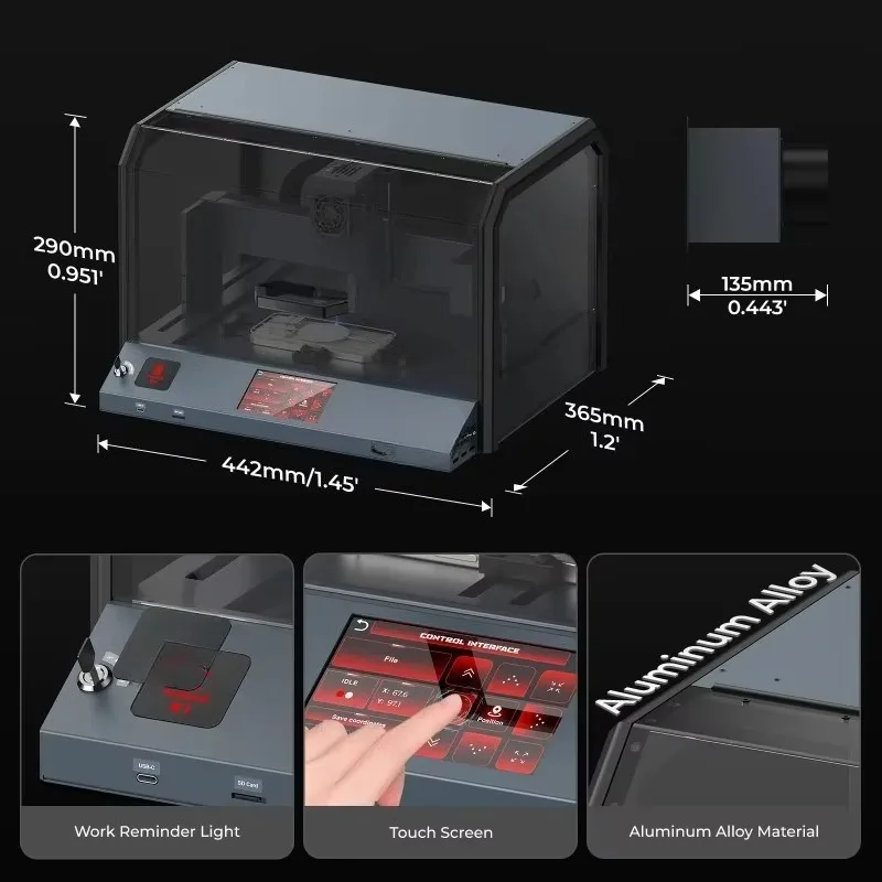 Multifunction Laser Machine Back Glass And Glue Remover Soft Film Cutter for IPX-16PM Phone Repair Tool