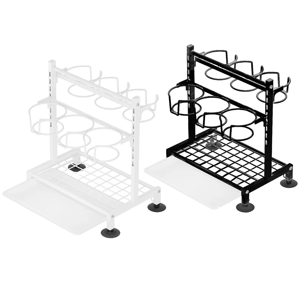 2 Tier Water Bottle Drying Rack for Stanley Cup Water Bottle Organizer Cup Holder for Cupboard Cabinet Pantry Kitchen