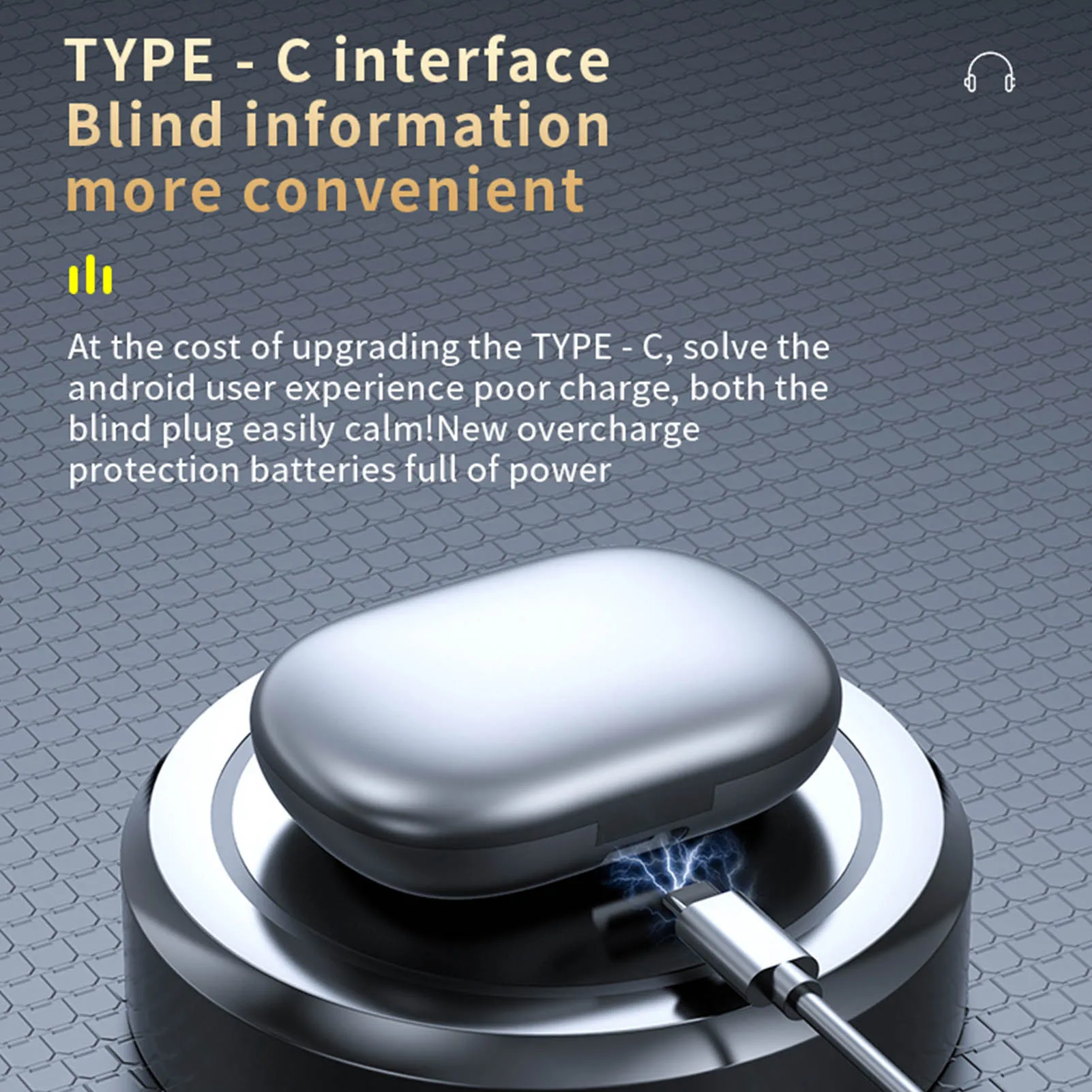 سماعات مترجم اللغة بلوتوث 5.3 سماعات أذن مترجم اللغة GT01 للحد من الضوضاء للسفر للتعلم