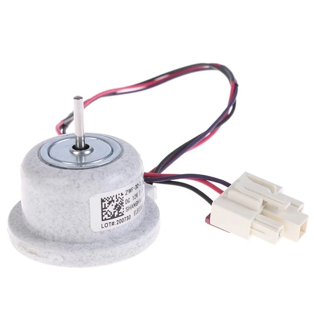 Brushless 12V For Refrigerator Fan Motor ZWF-30-3 B03081070 Designed for Continuous Use Low Noise 2.5W Power 30mm Frame Size