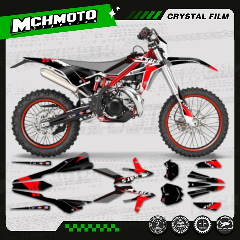 MCHMFG Motorcycle Team Motorcycle Decal Stickers For Beta Xtrainer 2020-2022 2020 2021 2022 250 300 350 -007