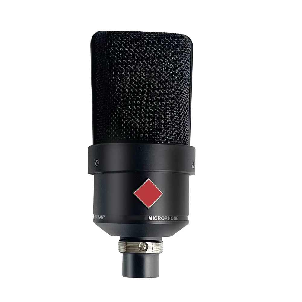 Tml 103 microfone condensador de estúdio, conector xlr com fio de metal, baixo ruído, cristal-transparente, instrumento vocal, gravação, uso em palco