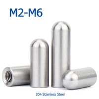 304 Acero inoxidable M2 M2.5 M3 M4 M5 M6 Rosca interna Pasador cilíndrico Cilindro de posicionamiento de diente interno Pasador de ubicación GB120