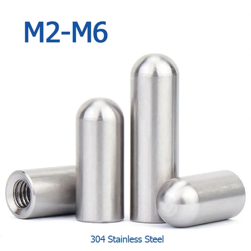 304 Acero inoxidable M2 M2.5 M3 M4 M5 M6 Rosca interna Pasador cilíndrico Cilindro de posicionamiento de diente interno Pasador de ubicación GB120