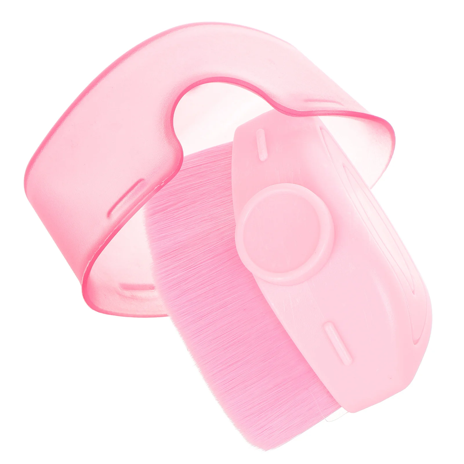 Pennello Multiuso per Fondotinta Viso e Corpo, Sicuro per l'Autoabbronzante, con Coperchio, Setole Dense per Sfumature e Finiture