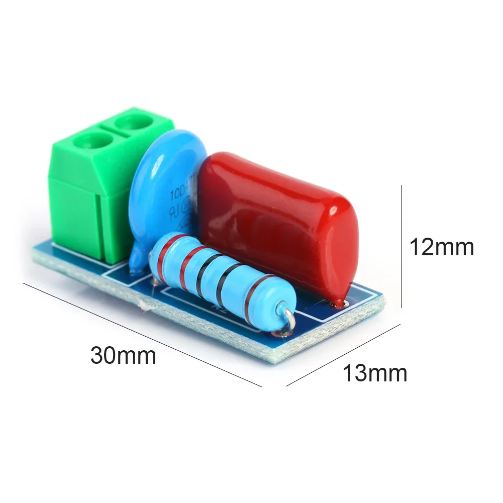 1/2/3/5/10PCS RC absorpcja/Snubber moduł obwodu przekaźnik antyzakłócający moduł zabezpieczający przed kontaktem