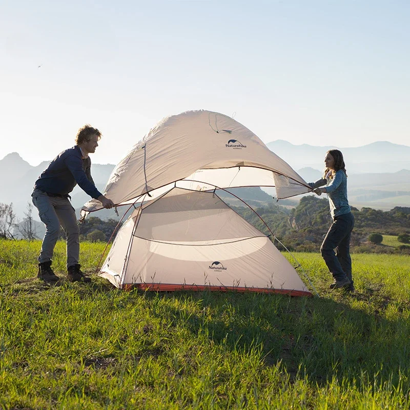 Natureifa-Tente de camping Cloud Up, randonnée en plein air, portable, plage, ombrage, étanche, pour 1 2 3 personnes