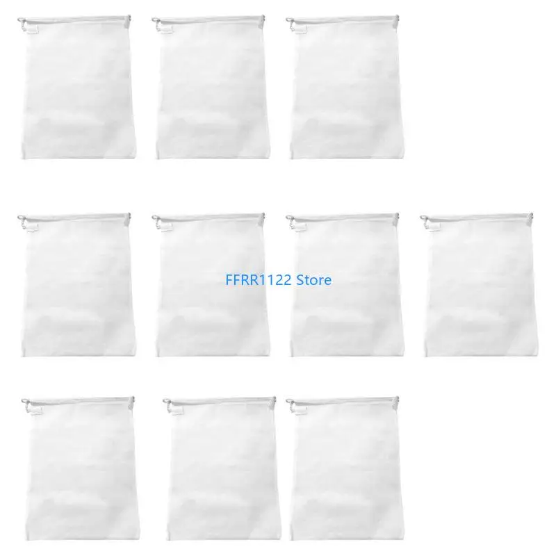 y1uf 10pcs الرباط حقيبة الغسيل سفر سفر ملابس قذرة منظم حقيبة فندق حقيبة الغسيل