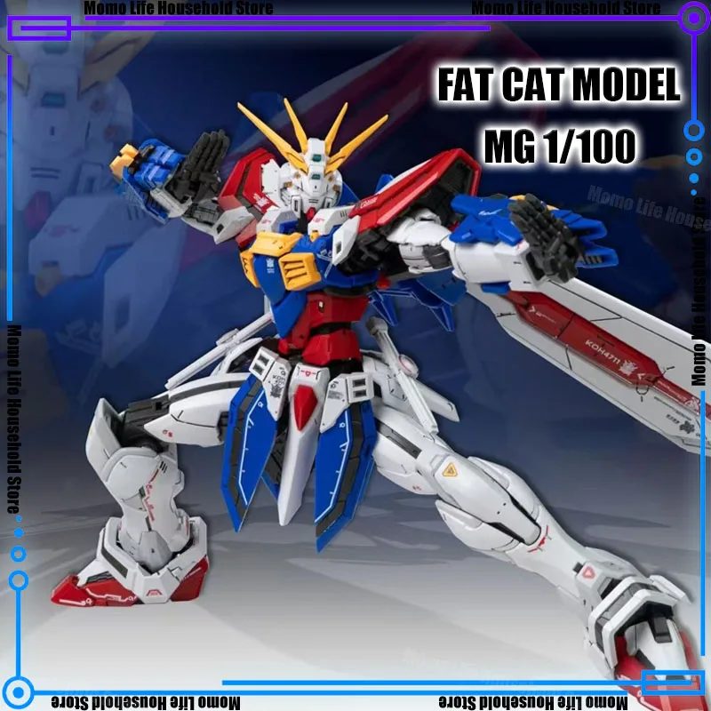 جديد FAT CAT 1/100 GF13-017NJ II God مقياس خاص RG 1/144 نسخة موسعة الجمعية أطقم منمذجة عمل الشكل روبوت نموذج بلاستيكي