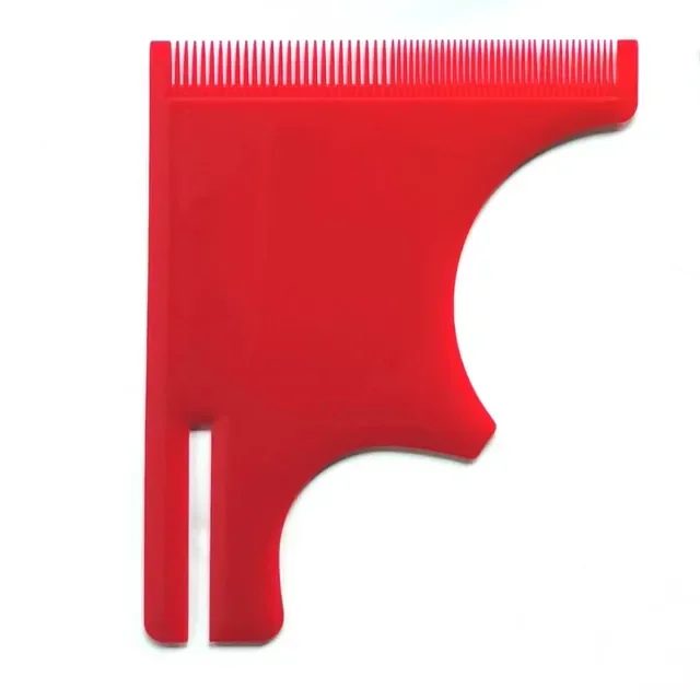 Multi-Curve Hairline Stencil for Beard Styling