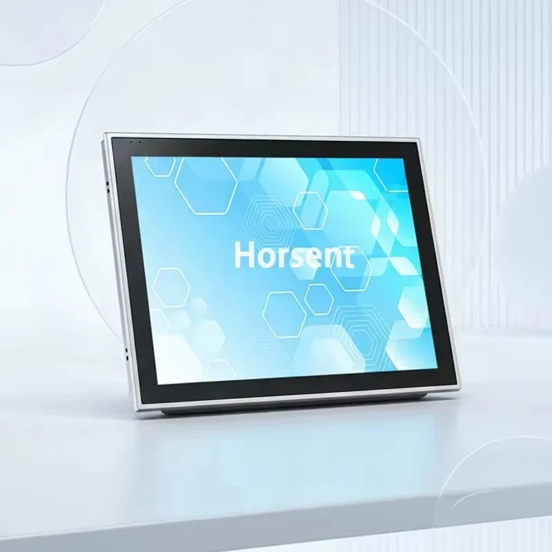 Rugged Waterproof Dustproof Touchscreen Display Fanless PCAP Capacitive Touchscreen Panel-mounted HMI for Factory Workshops