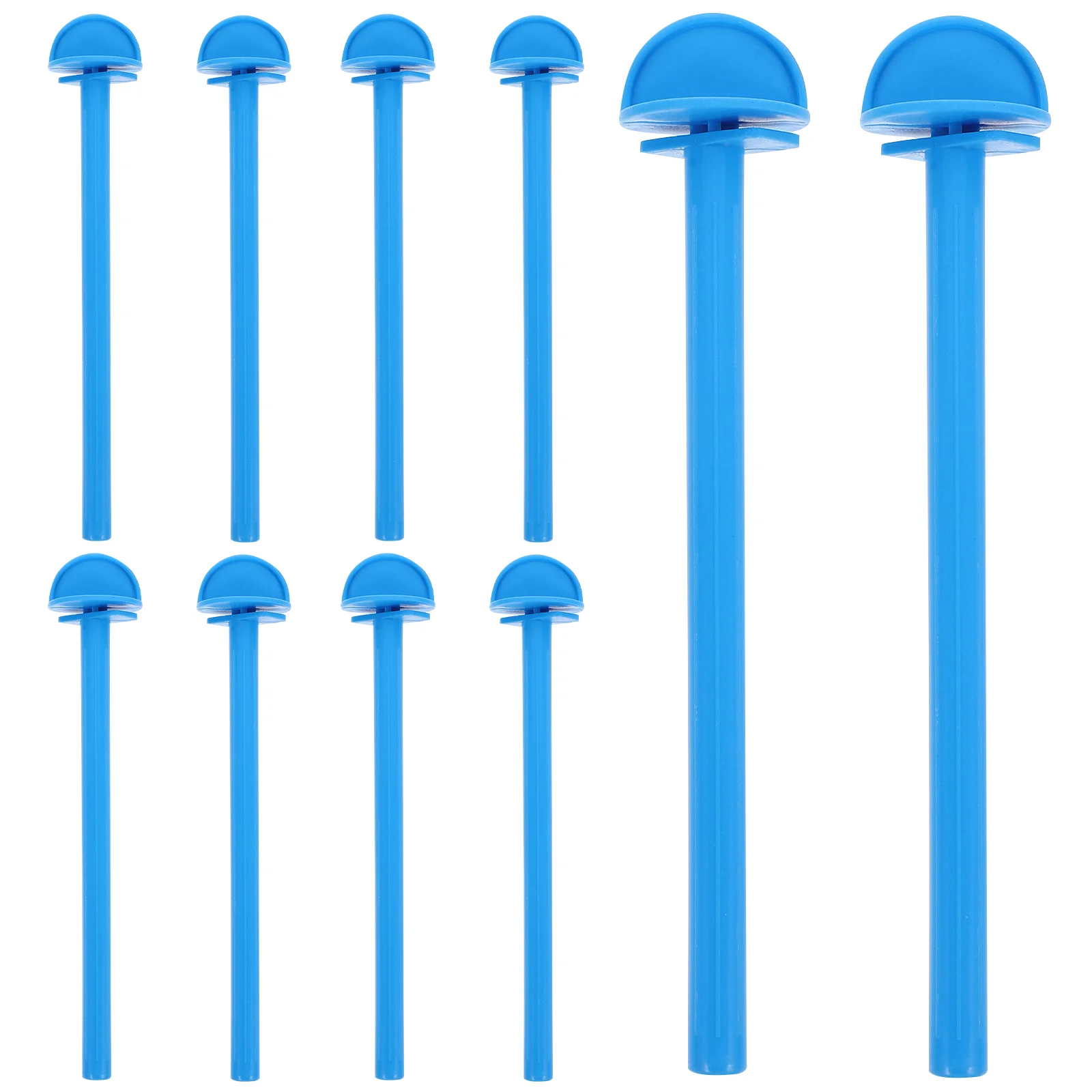 

10 Pcs Bird Plastic Pole Training Toys Cage Perches for Finches Standing Stick Cages Grinding Claw Rod Parrot