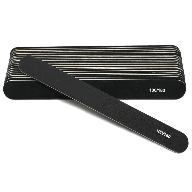 

Nail File: 100/180 Grit Emery Boards for Nails, 10 Pcs Doubled Sides Coarse Fingernail Filer for Acrylic and Extension Gel