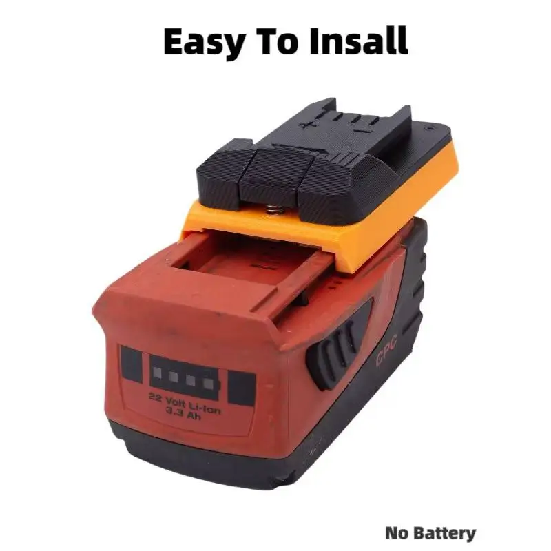 for Parkside Hilti  Adapter for Hilti   22v  Li-ion Battery  Convert to Parkside Lidl  Power Tools （Adapters Only）