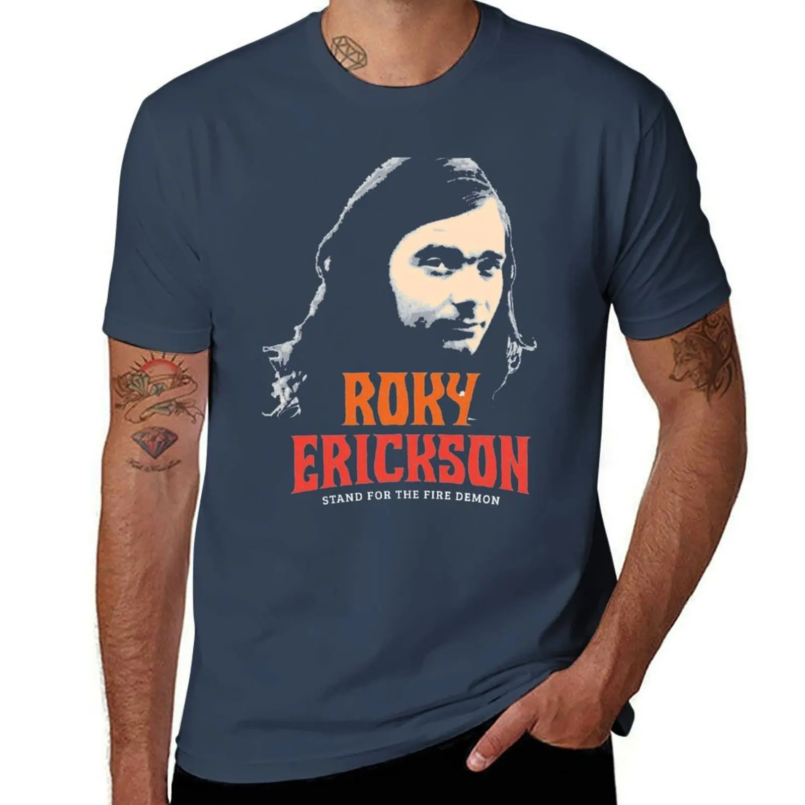 

Roky Erickson Tri-blend T-Shirt man tshirt t shirts for man graphic tees T-Shirt