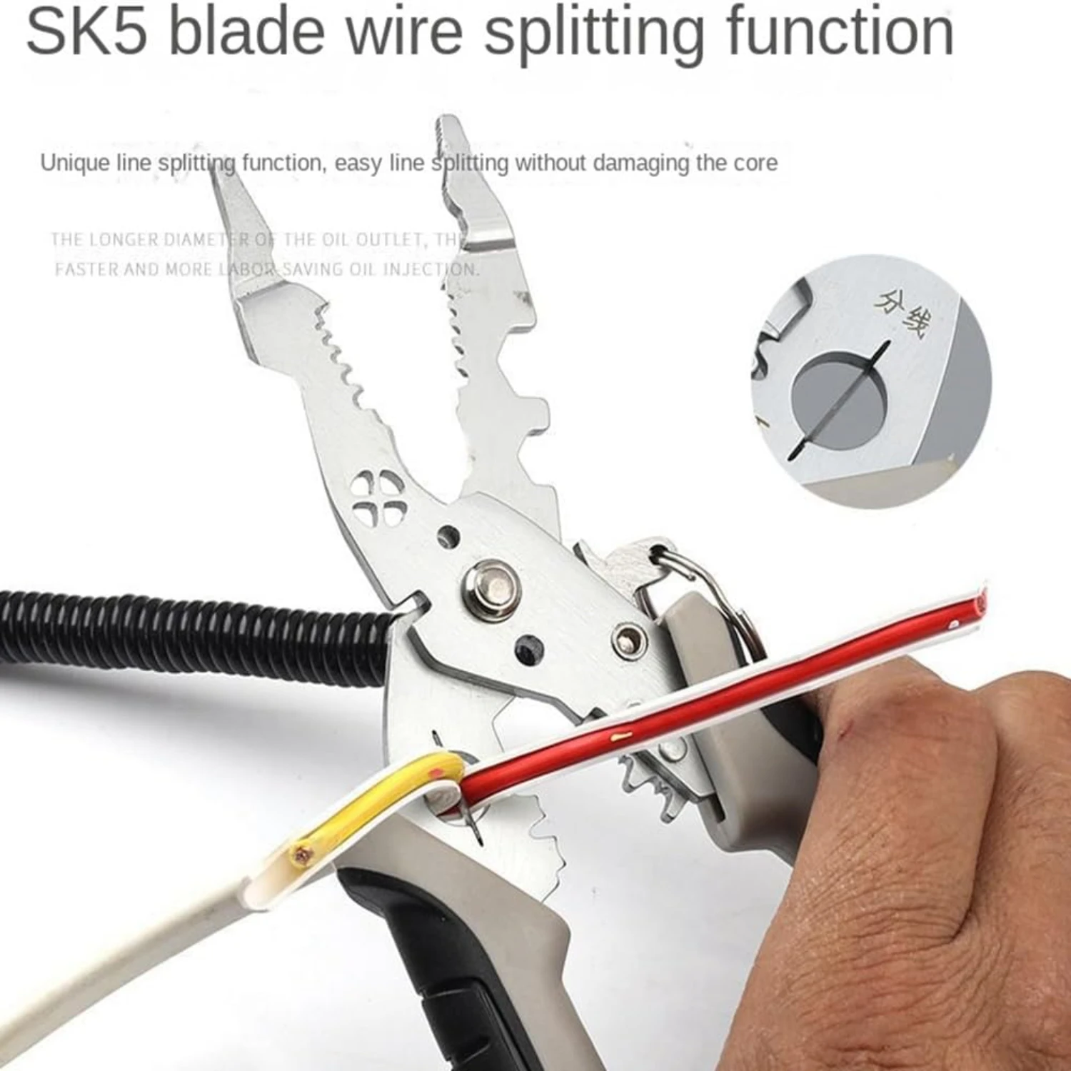 Efficient, Versatile, and Durable Heavy Duty Wire Stripping Tool - Reliable Multipurpose Wire Stripper, Cutter, Crimper - Enhanc