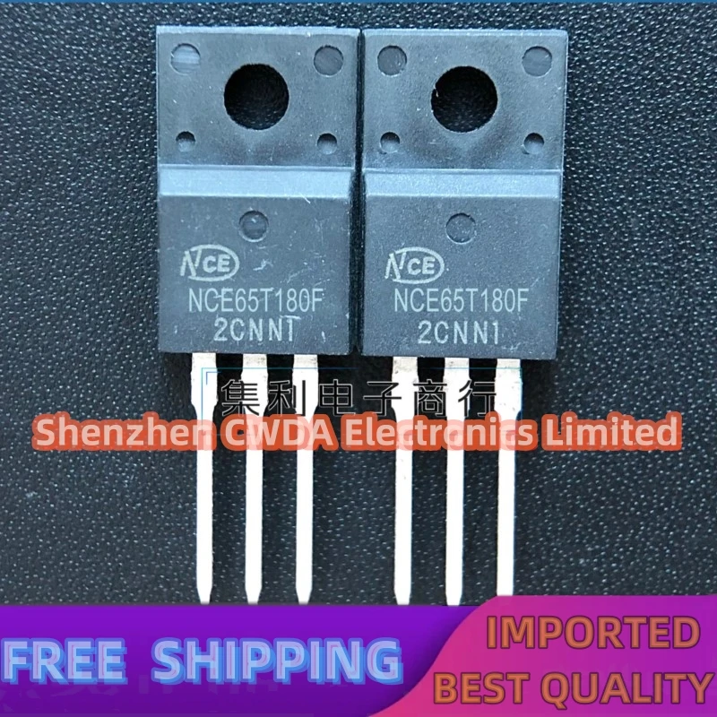 10PCS-20PCS  NCE65T180F  TO-220F 650V 21A MOS  In Stock Can Be Purchased