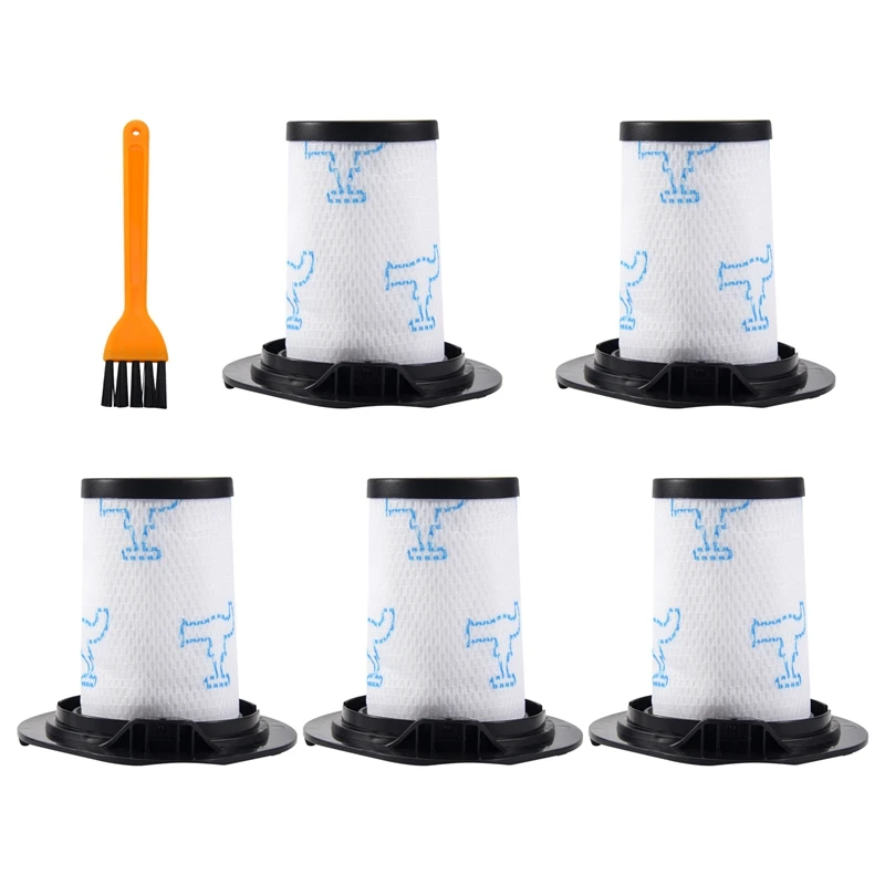 5 ชิ้นตัวกรองสําหรับ Rowenta Air Force 460 All In One Rh92xx และ Air Force Flex 560 Rh94xx เครื่องดูดฝุ่น, อะไหล่ ZR 009002