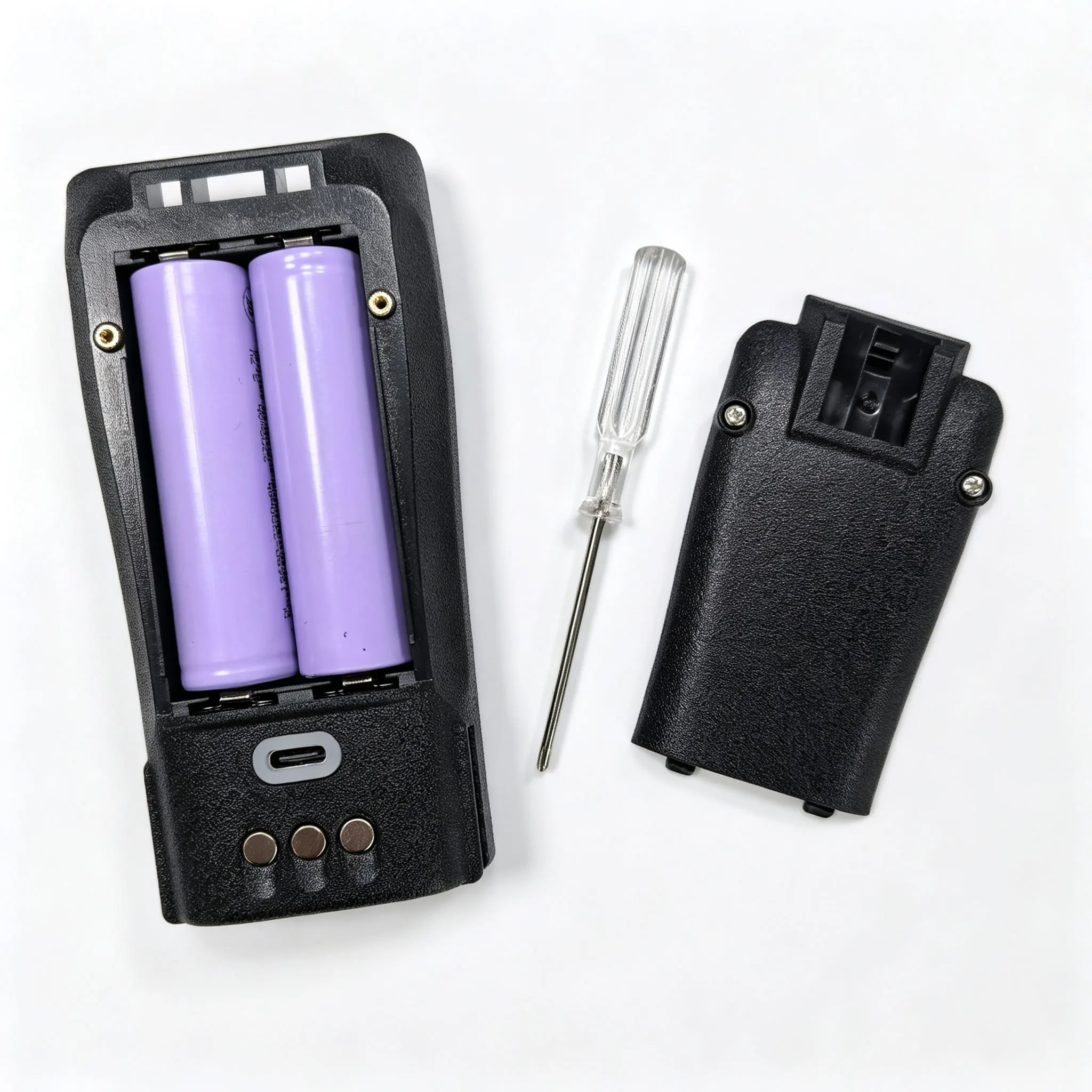Батарейный отсек PMNN4497 для рации Motorola, совместимый с CP200D, DP1400, DEP450, CP040