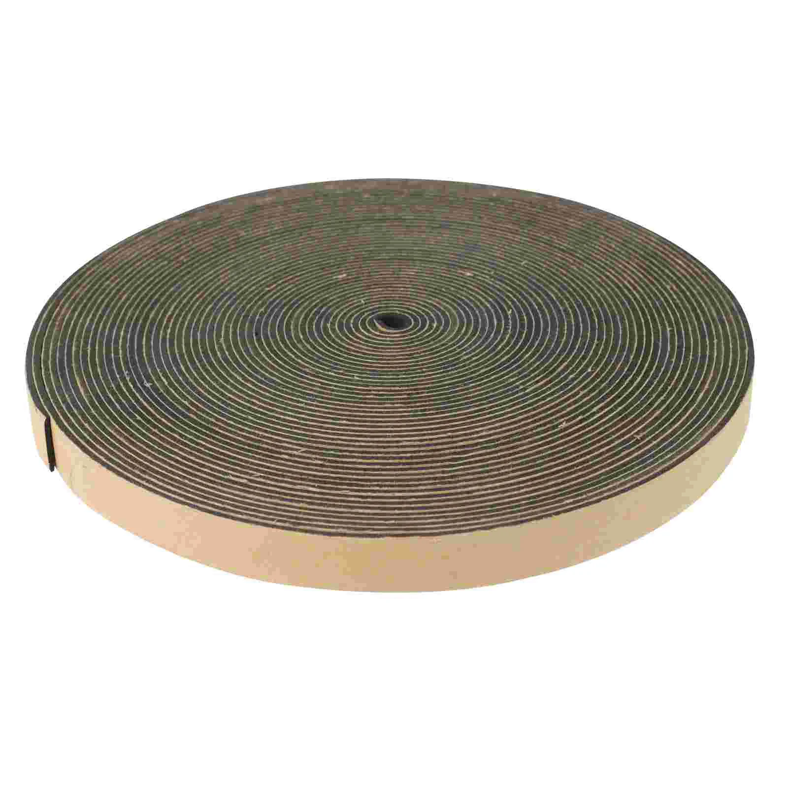 15mm Speaker Sealing Pad Foam Strip Pro Audio Recording Soundproofing Tape Adhesive Foam Accessories Black Color Eva Material