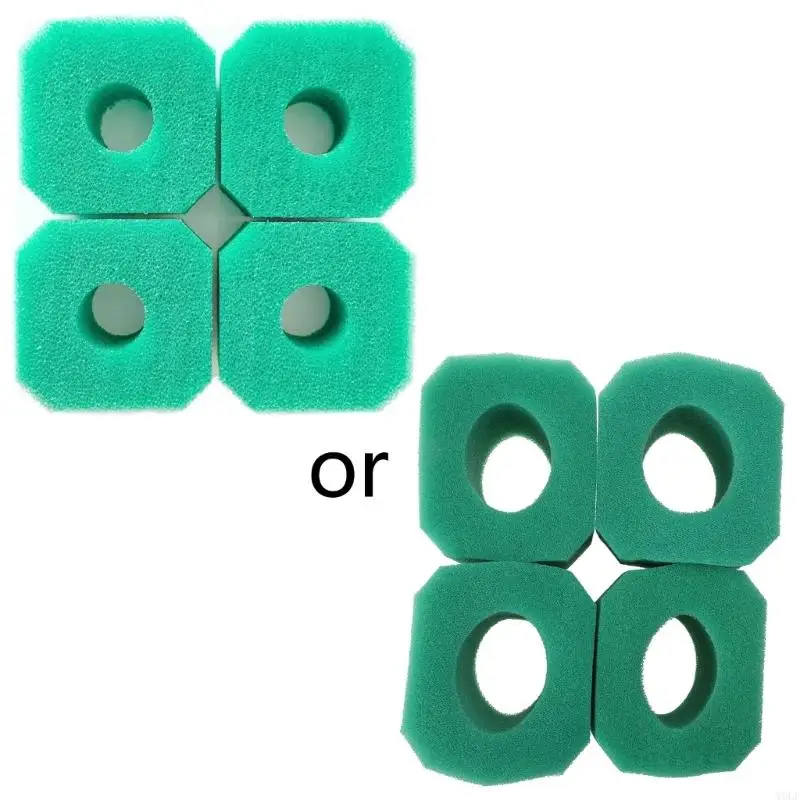 

MOLF 4pcs Foam Filters Hot Tub Spa Reusable Washable Sponge Replacement for V1 Practical Durable