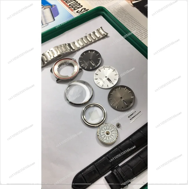 For 021 Watch Case, Strap Surface Case Cover 316L Stainless Steel, with 2836 or SW220 Movement Case Cover