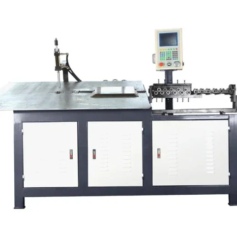 2D Fully Auto CNC Metal Steel Bar Solid Wire Bending Machine