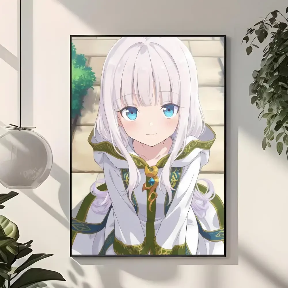 Fantasy Isekai-Anime S-She Professed Herself Pupil of the Wise Man Poster  Classic Home Interior Design & Modern Wall Decor Art