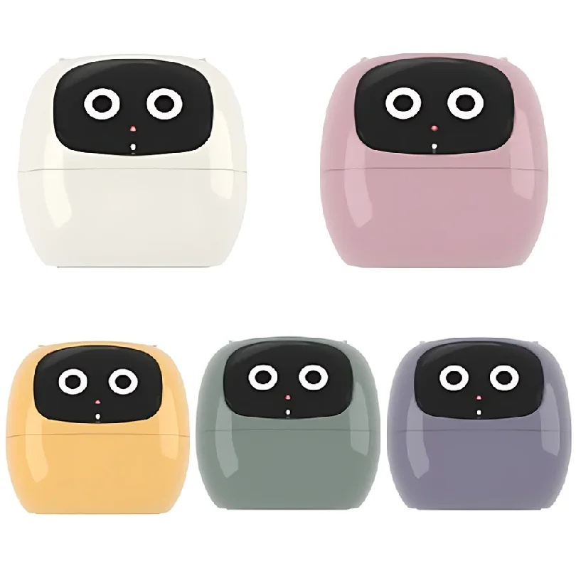 Tuya Smart Pet Planter Robot Adorable Plant Companion Smart Planter 7 Smart Sensors Time/Date/Luminance/Moisture Display Planter
