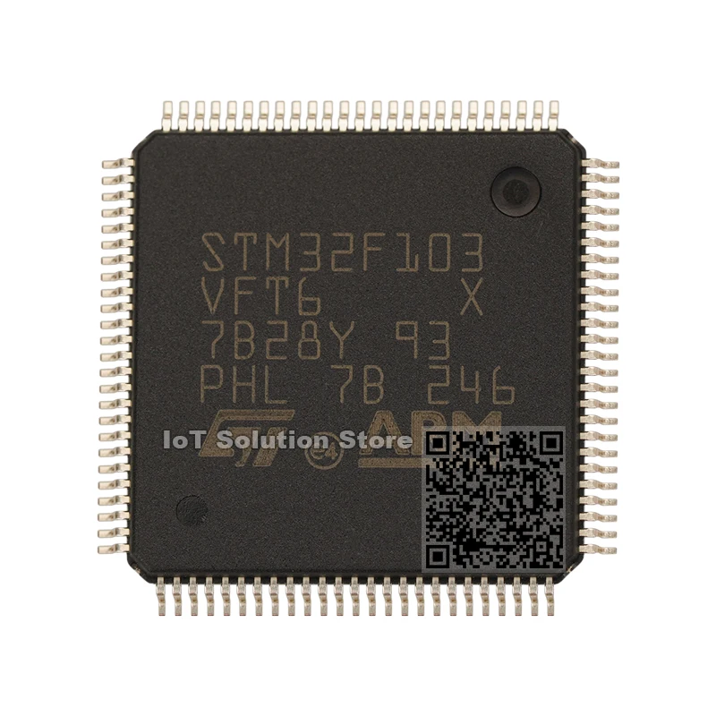 Stm32f103vft6 LQFP-100、14x14x1.4mm、stm32f103vft6tr