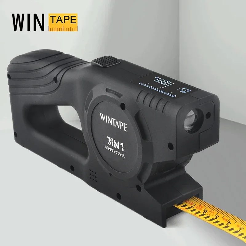 wintape digital display laser distance meter laser tape measure three-in-one intelligent digital measuring ruler