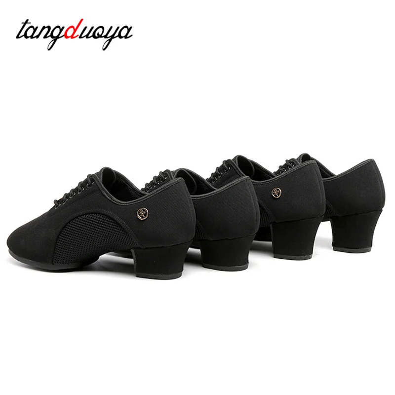 Nuove scarpe da ballo latino pelliccia/suola in gomma Tango Salsa ragazze donna adulto moderno scarpe da ballo da sala scarpe da insegnante 5cm