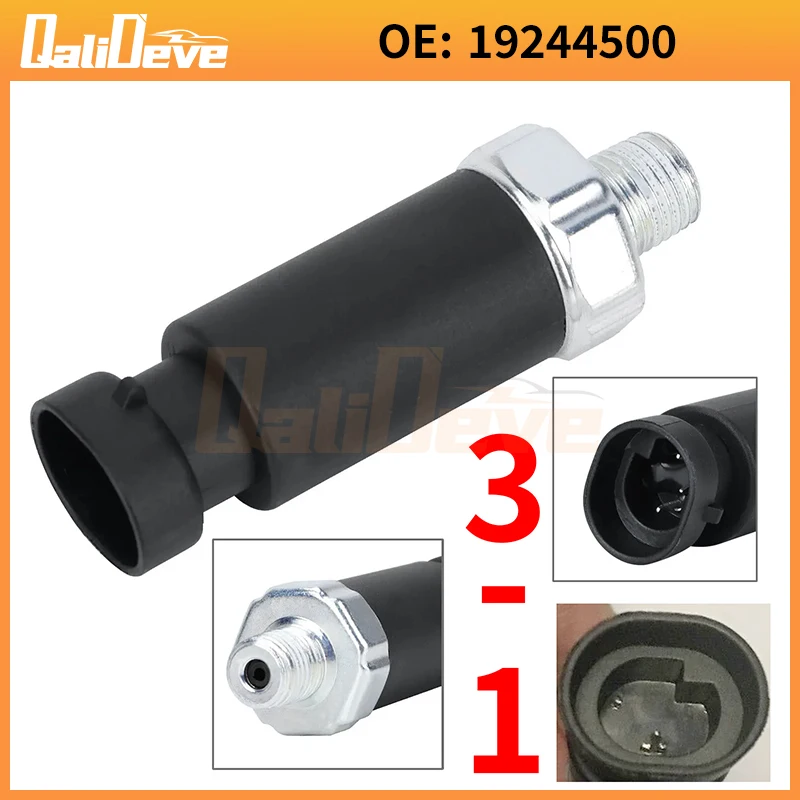 19244500 sensor tekanan oli mesin cocok untuk Buick Cadillac Chevrolet GMC Pontiac 10207183 10243574 12553175 12555492 125555