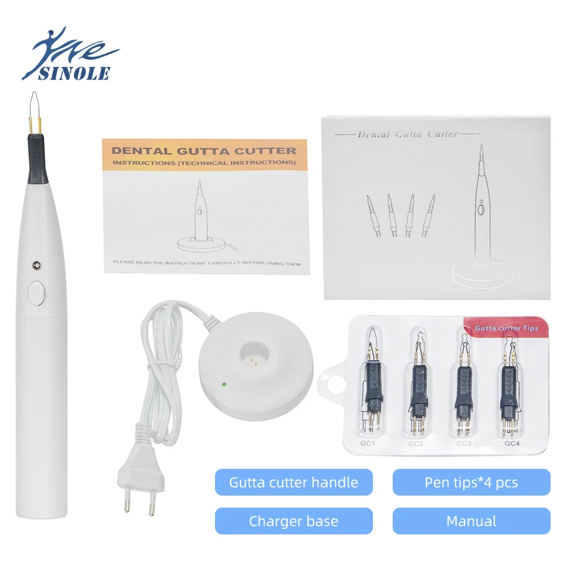 Dental Wireless Gutta Percha Tooth Gum Cutter Endo Obturation System Dental Dissolved Breaker Gutta Percha Cutter With 4 Tips - Image 6
