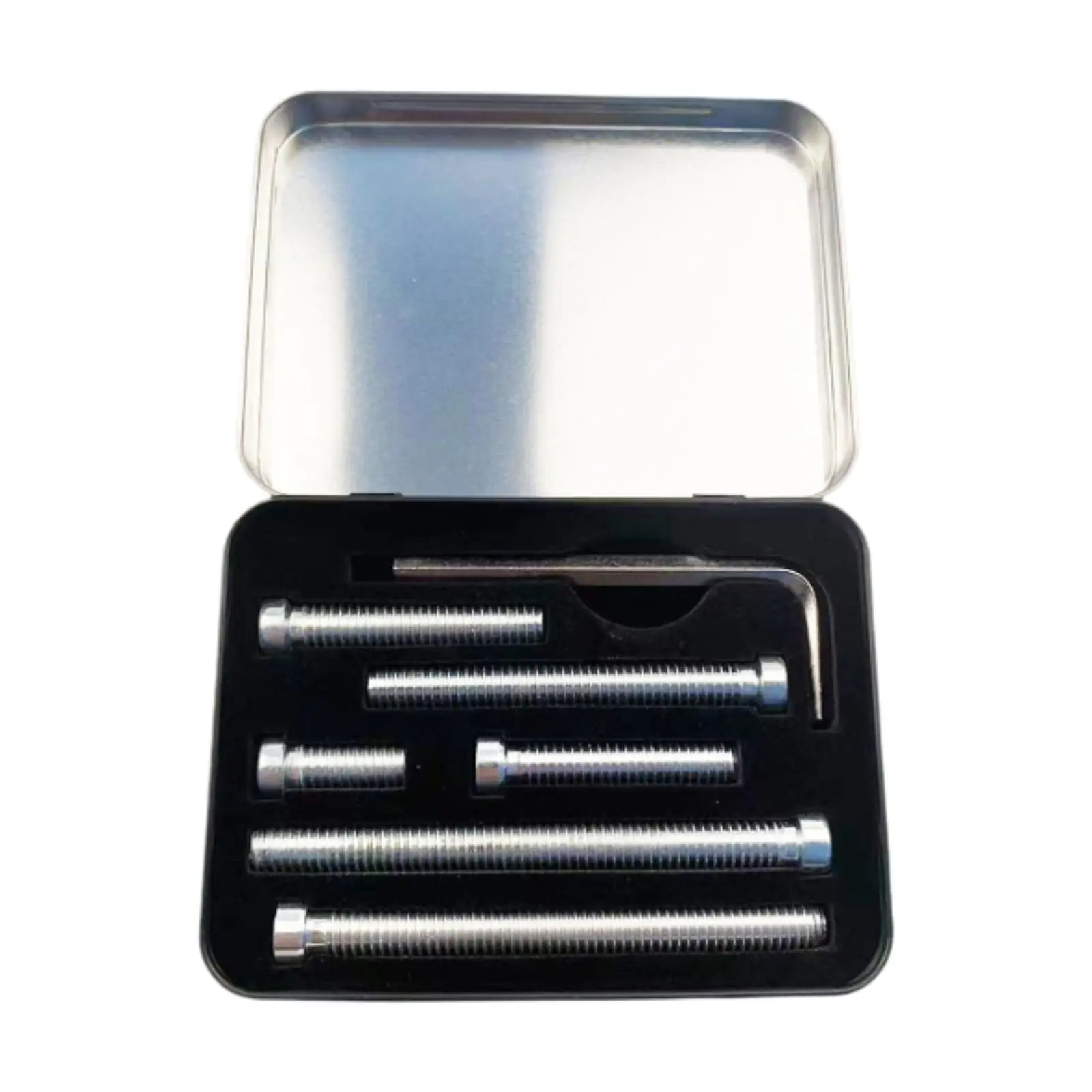6 Pieces Pool Cue Weight Bolts Billiard Cue Accessories Metal