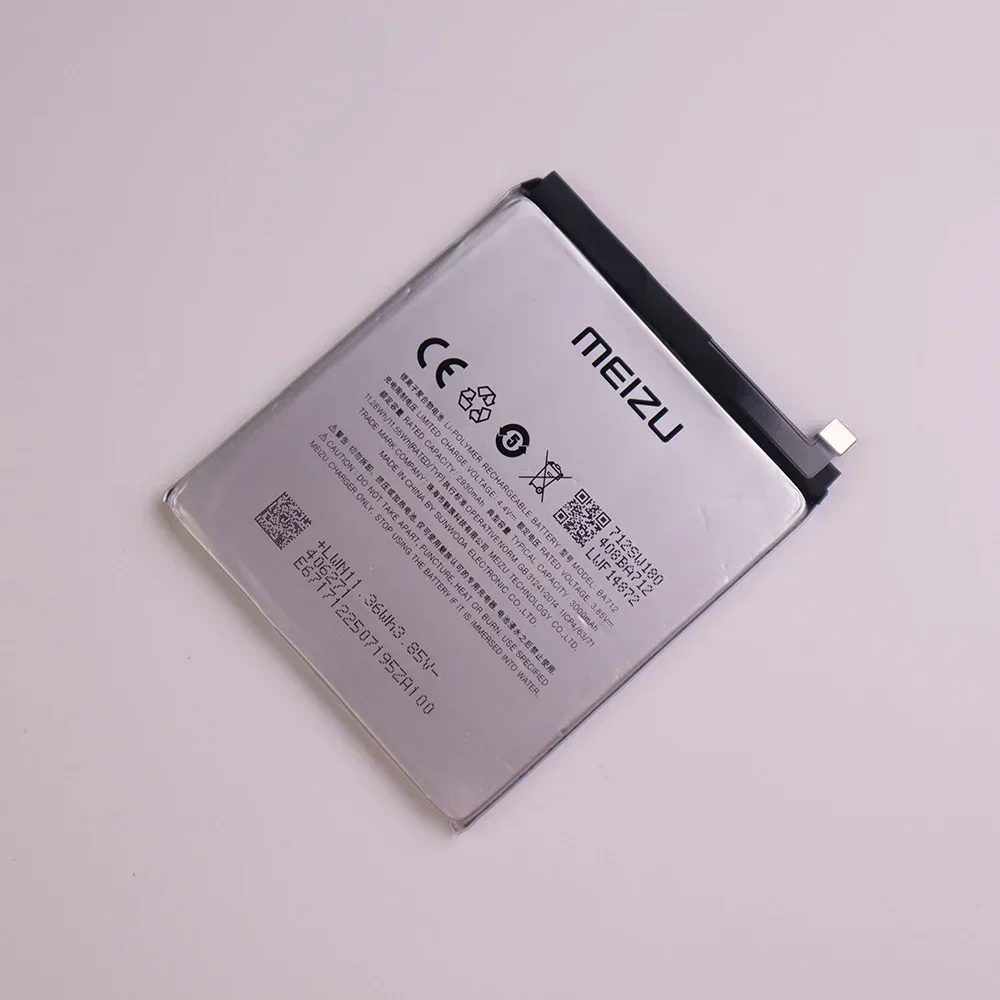 2024 Years BA612 Original Battery BA712 For Meizu S5 S6 M6s M5s M712C M71M M71Q M712H M612H M612M M612Q Phone Battery Bateria