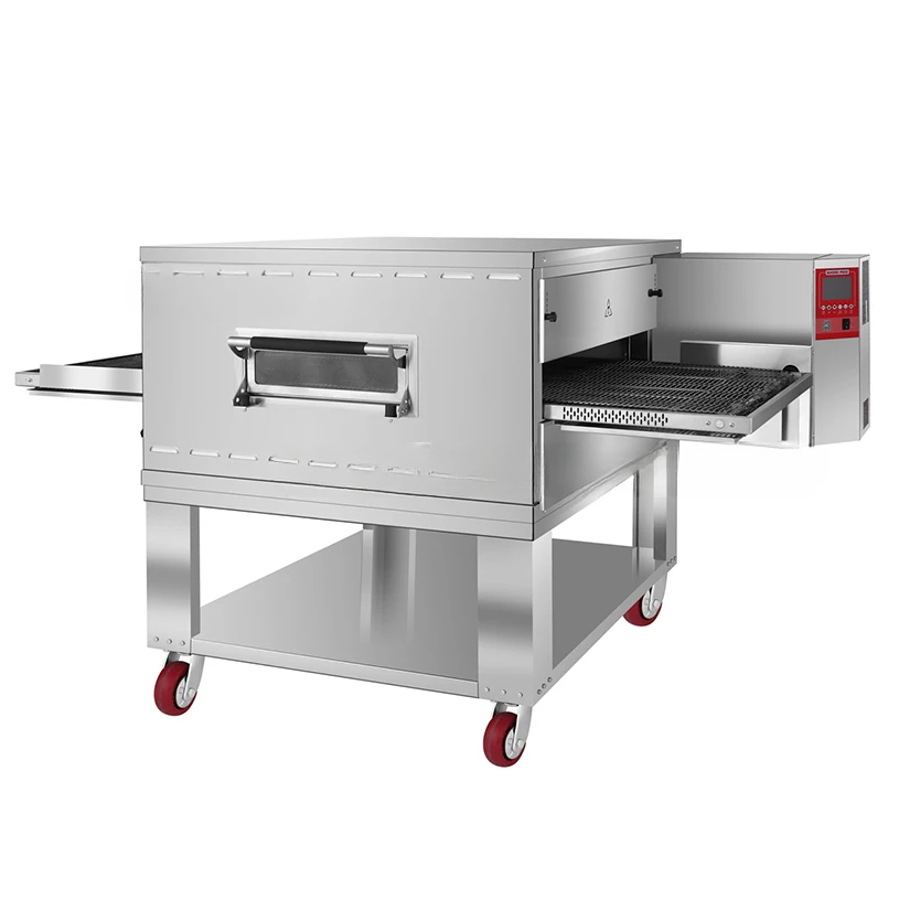 For large Restaurant Electric Pizza Oven Conveyor Commercial Gas Baking Machine Oven for Pizza New CE ETL Pizza Oven Conveyor