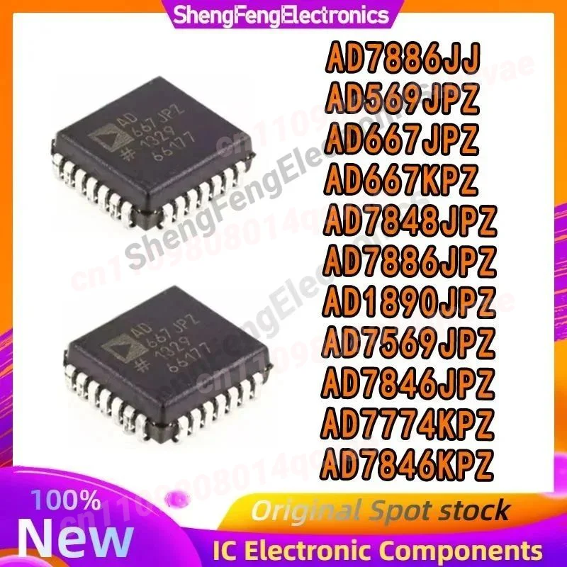 AD7886JJ AD569JPZ AD667JPZ AD667KPZ AD7848JPZ AD7886JPZ AD1890JPZ AD7569JPZ AD7846JPZ AD7774KPZ AD7846KPZ PLCC28 IC Chip